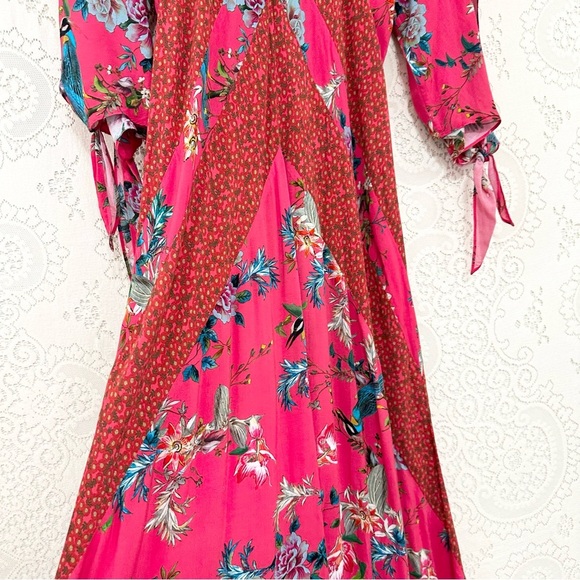 Johnny Was Malakye Paneled Maxi Cover Up Dress - Picture 9 of 16